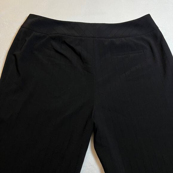 Style & Co. High Rise Bootcut Textured Stripe Dress Pants Size 16W Office Career - Picture 6 of 10